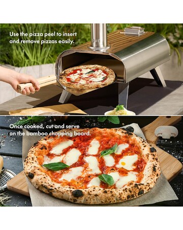 VonHaus Outdoor Pizza Oven with Accessories