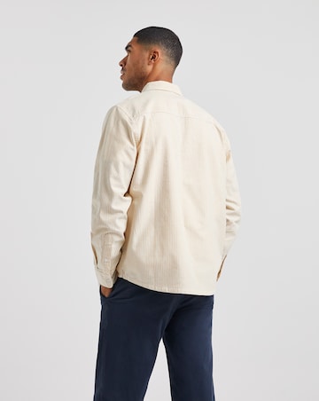 Long Sleeve Stripe Oxford Shirt
