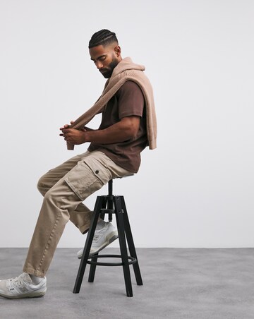 Garment Dyed Loose Fit Cargo