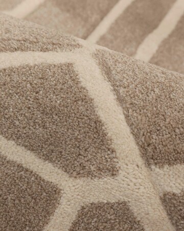 Newport Lattice Geometric Rug