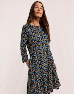 Julipa Pure Cotton Printed Jersey Dress