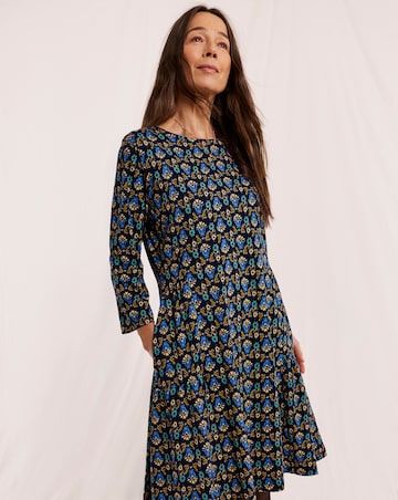 Julipa Pure Cotton Printed Jersey Dress