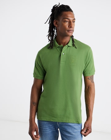 Lacoste Short Sleeve Embroidered Logo Polo - Green