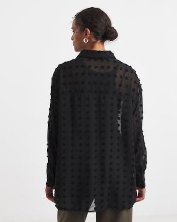 Dobby Oversized Shirt