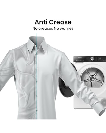 Hisense 5S Series DH5S102BW 10Kg Heat Pump Tumble Dryer - White