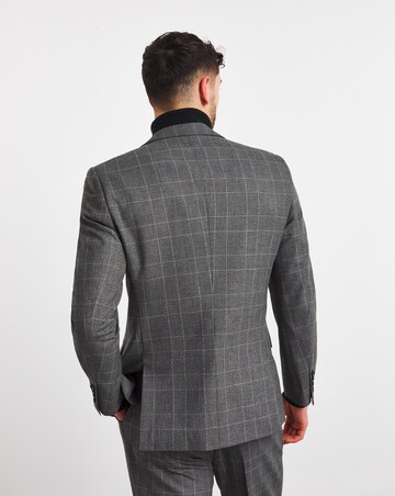 Regular Fit Prince of Wales Jacket