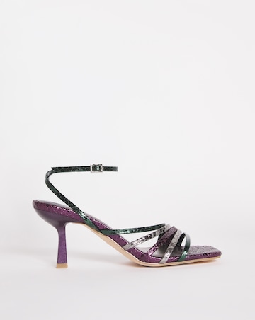 Strappy Crossover Sandal - Wide Fit (E)