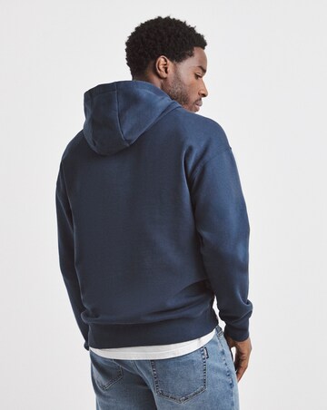 Union Relaxed Hooded Sweatshirt - Navy