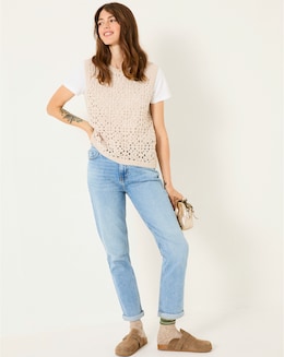 Fatface Finch Crochet Tank