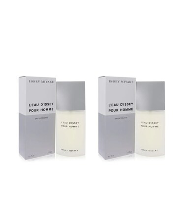 Issey Miyake L'eau D'issey Pour Homme EDT 75ml DUO PACK