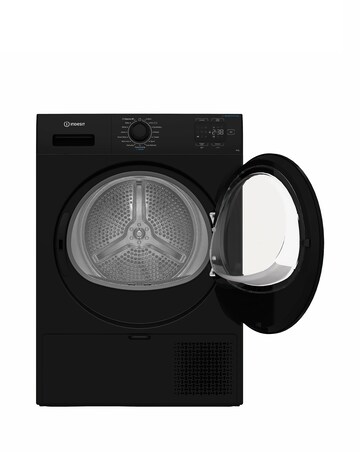 Indesit C YSD 82D BB UK 8kg Heat Pump Tumble Dryer - Black