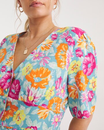 Nobody's Child Alexa Floral Midi Dress