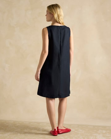 Joules Delphine Linen Shift Dress