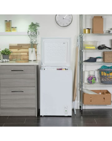 Abode A99CF0E1W Chest Freezer 99L White + Install