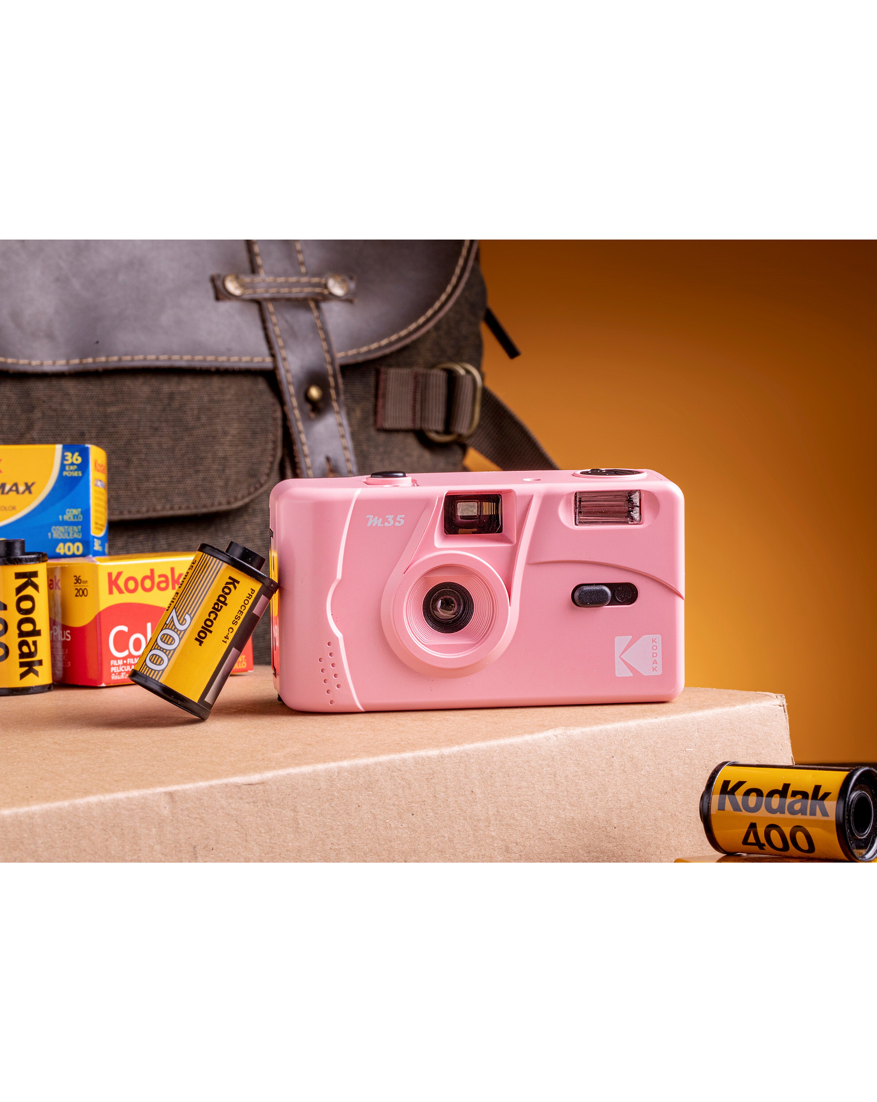 Pink Kodak M35 Film Camera Amazon Kodak M35 Reusable