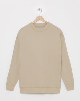 Interlock High Neck Sweat