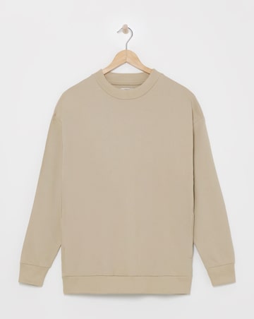 Interlock High Neck Sweat