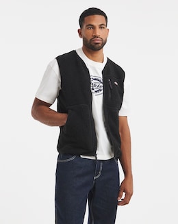 Dickies Mount Hope Fleece Gilet - Black
