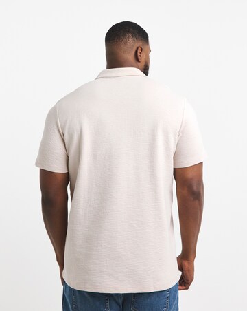 Jack & Jones Benja 1/4 Zip Polo - Cream