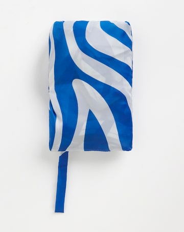 Simply Be Blue Animal Print Pac A Mac