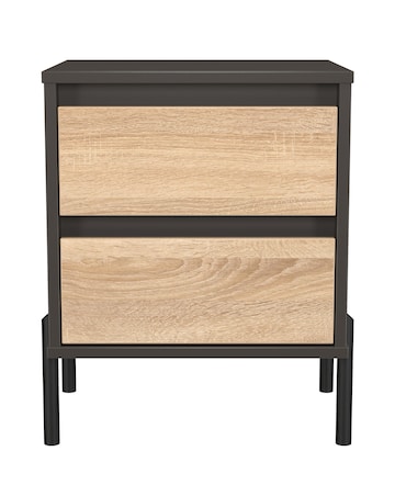 Sloan 2 Drawer Bedside