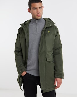 Lyle &amp; Scott Padded Parka - Olive