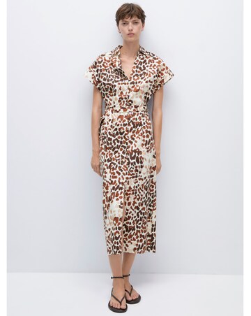 Mango Animal Print Dress
