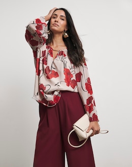Joanna Hope Blouse With Neck Detail