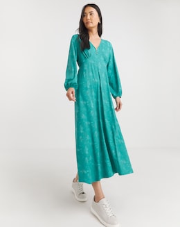 Julipa Button Front Midi Dress