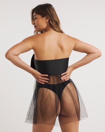 Ann Summers All Wrapped Up Dress Black