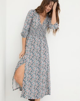FatFace Rene Wild Floral Midi Dress
