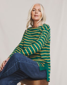 Julipa Stripe Jersey Top