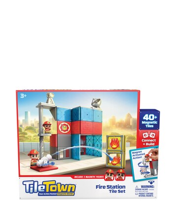 Tile Town Fire Station Tile Set