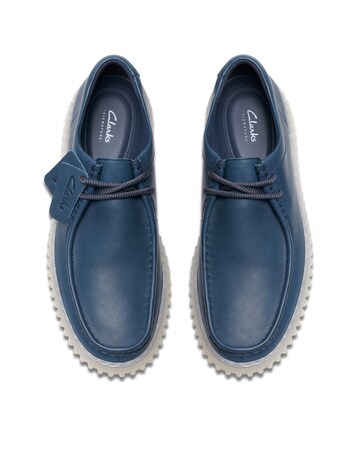 Clarks Torhill Lo Shoes - Navy