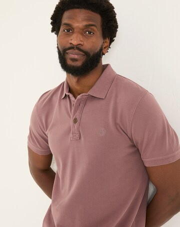Fatface Pique Polo - Purple