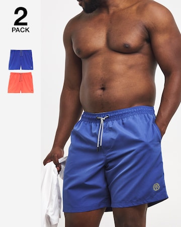 Jack & Jones Fiji 2 Pack Swim Short - Multi