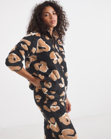 Simply Be Fleece Twosie Animal Print