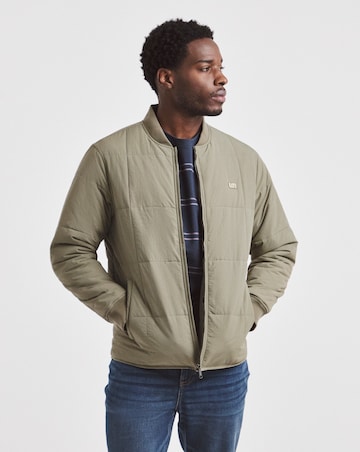 Union Square Quilt Liner Jacket- Green