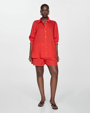 Mango Celestia Stripe Shirt