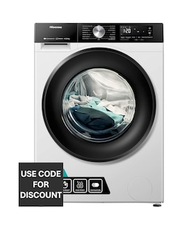 Hisense 3S Series WD3S1043BW3 WiFi-enabled 10kg Washer Dryer - White