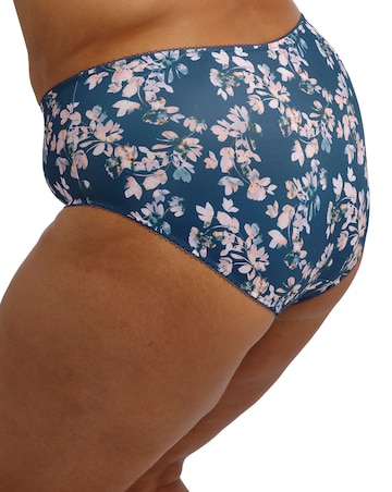 Goddess Kayla Full Fit Knicker Teal Blossom