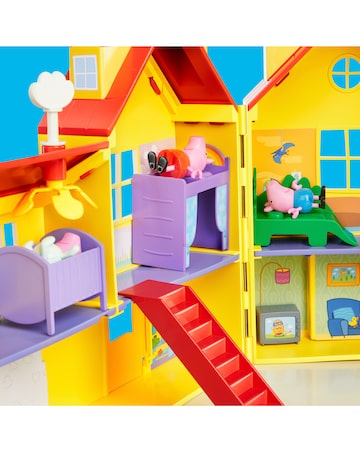 Peppa Pig's Big Family House Playset with Baby Evie