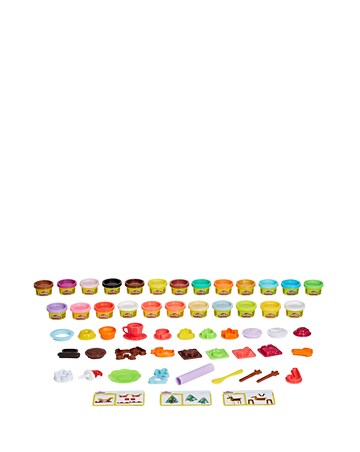 Play-Doh Holiday Advent Calendar, 24 Days of Surprise Toys for Kids 3+
