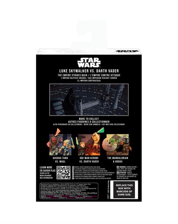 FanDrop Star Wars W1 Figure 2pk Luke Skywalker vs Darth Vader