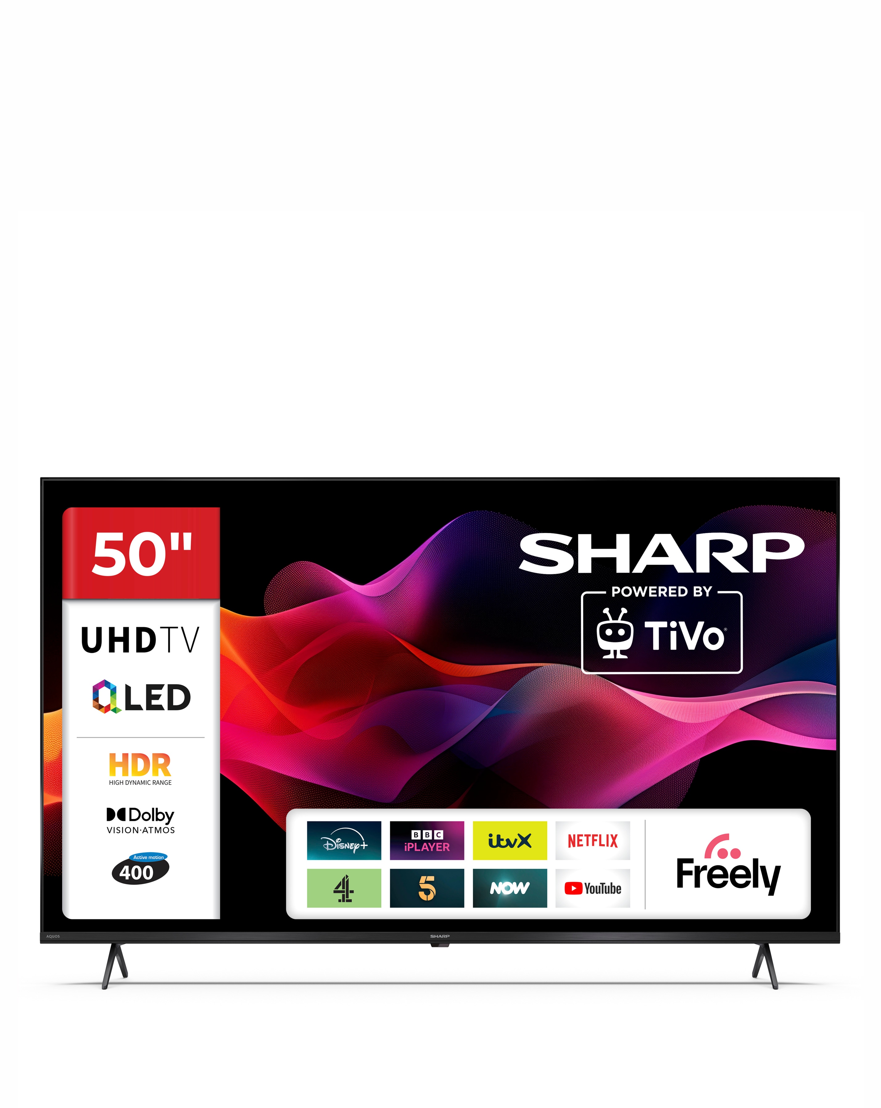 Sharp 2T-C40HE3245KB 40in QLED Full HD Smart TiVo LED TV with