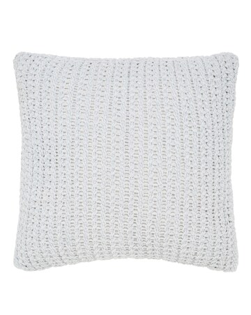 Chenille Basket Weave Cushion