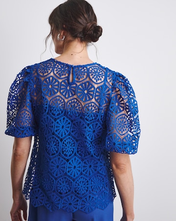 Joanna Hope Crochet Blouse