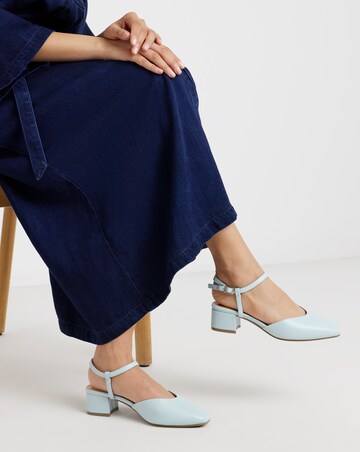 Jennifer Two Part Heeled Shoes - Extra Wide Fit (EEE)