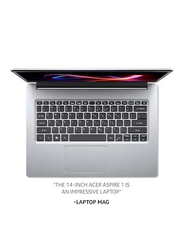 Acer Aspire 1 Laptop - 14in HD Intel Celeron N4500 4GB 64GB