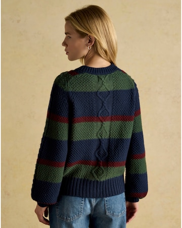 Joules Rafferty Cable Knit Cardigan
